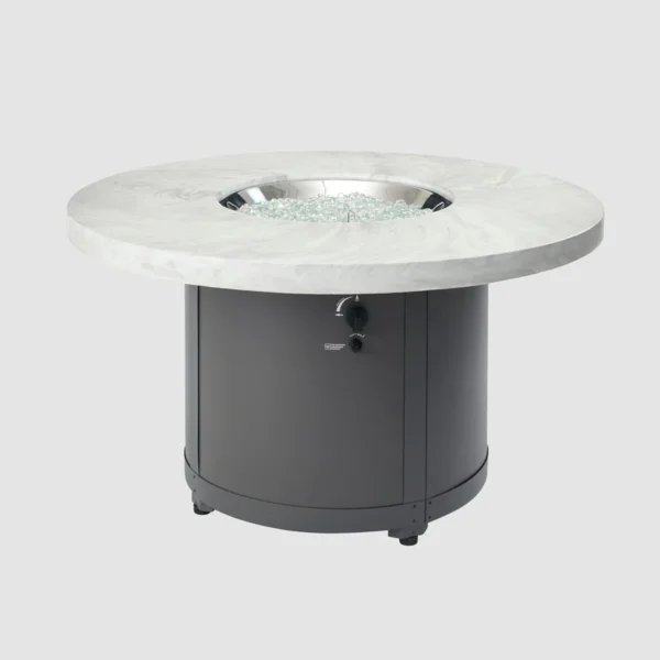 Beacon Round Gas Fire Pit Table