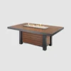 Kenwood Linear Dining Height Gas Fire Pit Table