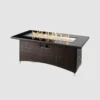 Montego Linear Gas Fire Pit Table