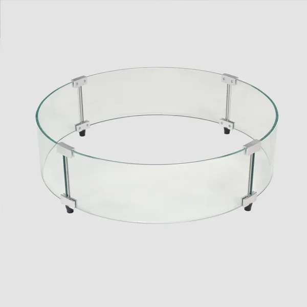 Round Glass Wind Guard